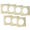 ACCESSORIZE Ljusmanschett 7-pack 3,3cm Guld