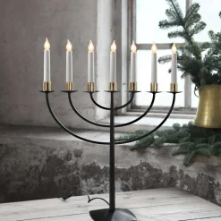 ACCESSORIZE Ljusmanschett 7-pack Mässinghylsa