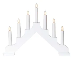 ADA Ljusstake 7L 37,5cm Vit