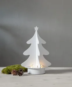 AFTON Ljusstake Gran 31cm Vit