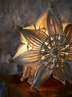 AGNES Bordsstjärna 47cm Natur Rotting