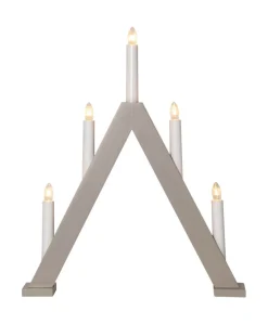 ALBO Ljusstake 5L 41cm Beige