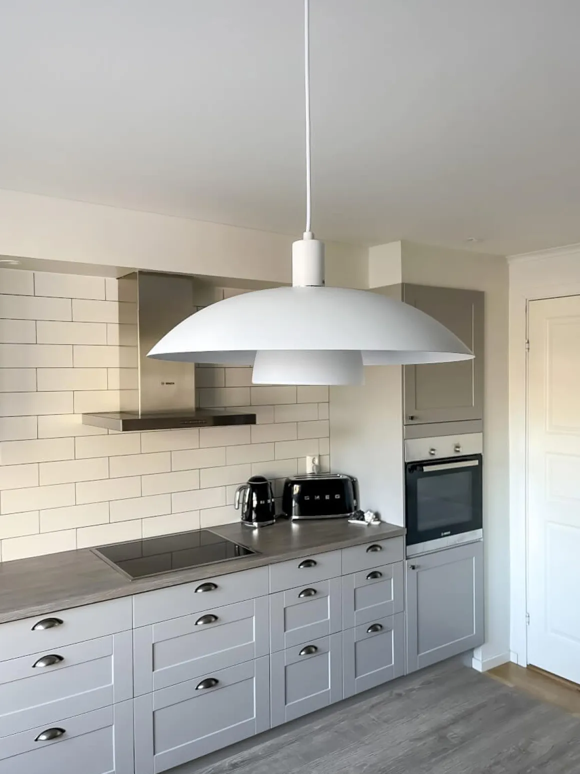 ALFA Taklampa 42cm Vit