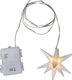 ALICE Batteristjärna 10cm Vit