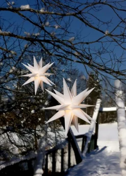 ALICE Batteristjärna 35cm Vit