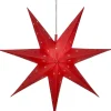 ALICE Stjärna 60cm 12LED IP44 Röd