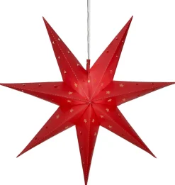 ALICE Stjärna 60cm 12LED IP44 Röd