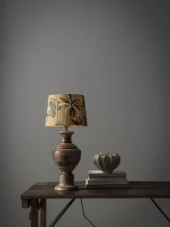 ALMA Lampfot E27 54cm Mangoträ Brun