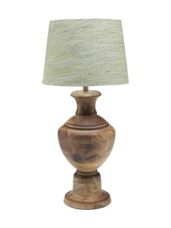 ALMA Lampfot E27 48cm Mangoträ Brun