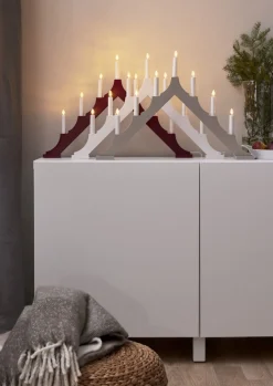 ALMA Ljusstake 40CM Beige