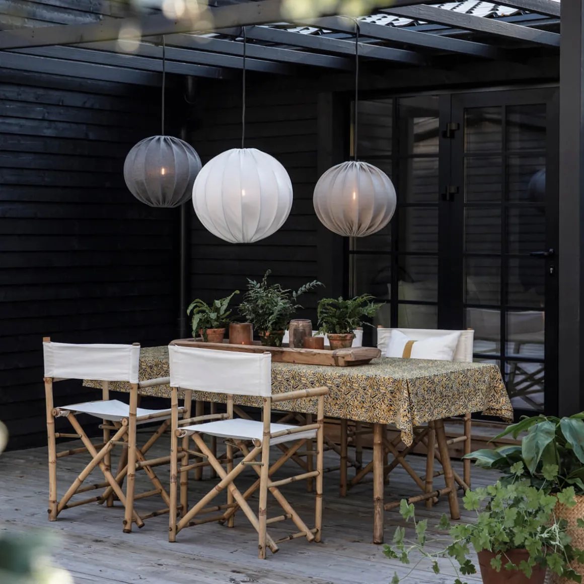 ALVA Takskärm Utomhus 50cm Etamine OffWhite