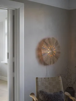 AMARA Vägglampa 60cm Naturfiber