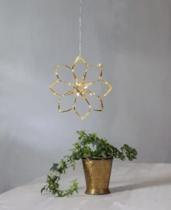 AMAZE Hängande dekoration 30cm 36LED Guld