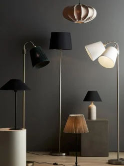 AMY Golvlampa 130cm Krom
