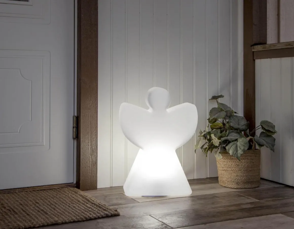 ANGEL Utomhusdekoration 55cm Vit IP65