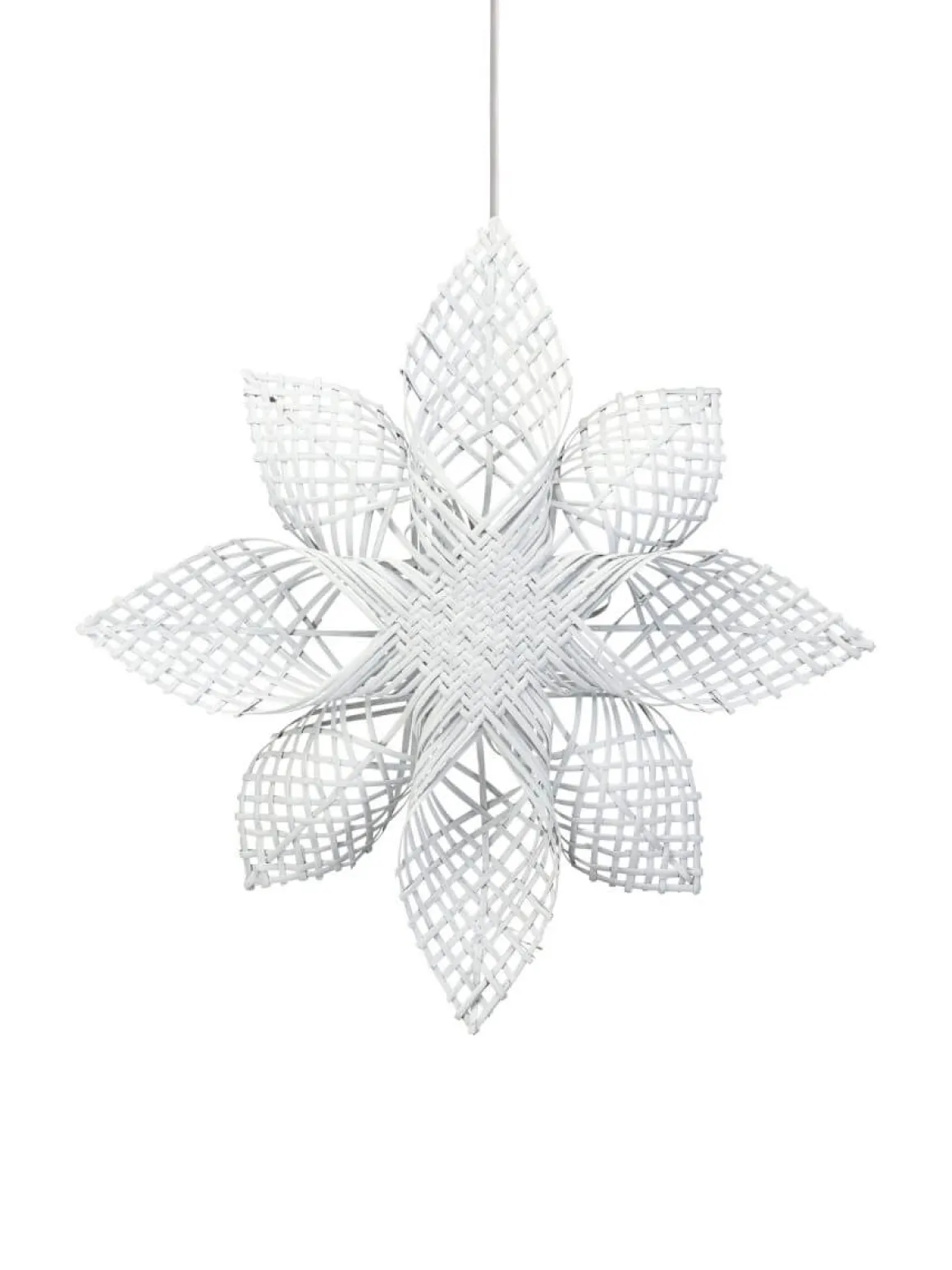 ANNA STAR Julstjärna 68cm Vit Rotting