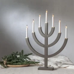 ANNO Ljusstake 7L 71cm Brun