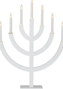 ANNO Ljusstake 7L 71cm Vit