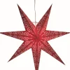 Antique Pappersstjärna 60cm Röd