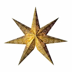 Antique Pappersstjärna 48cm Guld
