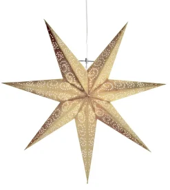 Antique Pappersstjärna 60cm Guld