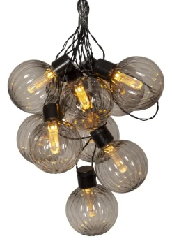 ARCHY Ljusslinga 3,6m 10LED Svart/Rökfärgad