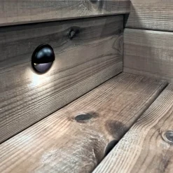 ARIES Decklight 4-Pack 3,5cm 12V Svart IP65