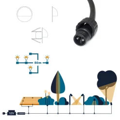 ARIES Decklight 1-Pack 3,5cm 12V Silver IP65