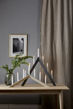 ARROW Ljusstake 64,5cm Grå