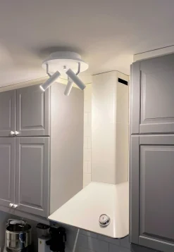 ARTIC Takspot Rund 3L Dimbar 30cm Vit/Krom