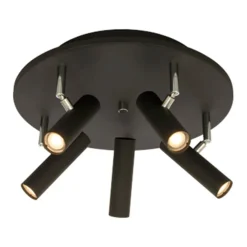 ARTIC Takspot Rund 5L Dimbar 40cm Svart/Stål