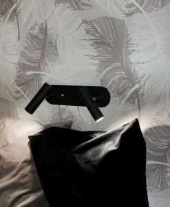 ARTIC Vägglampa LED Dubbel 30cm Svart/Krom