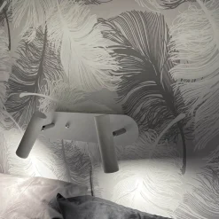 ARTIC Vägglampa LED Dubbel 30cm Vit/Krom