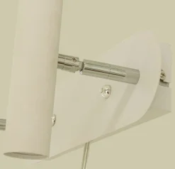 ARTIC Vägglampa LED Dubbel 30cm Vit/Krom