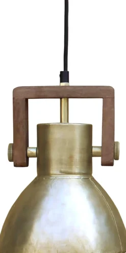 ASHBY SINGLE Tak/Fönsterlampa 19cm Pale Gold