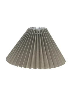 ASTRID Lampskärm Veckad 40/12cm Linnebeige