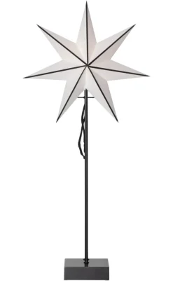 ASTRO Stjärna på fot 74cm Svart