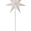 ASTRO Stjärna på fot 74cm Vit