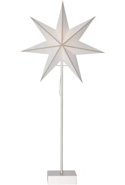 ASTRO Stjärna på fot 74cm Vit