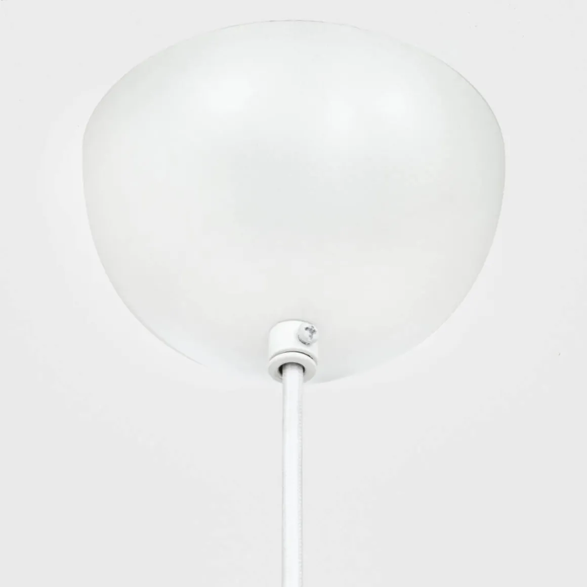 ATOM Taklampa 5-arm 48cm Vit/Klar