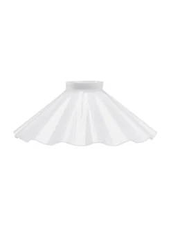 AUGUST Fönsterlampa Reservglas Veckad 25cm Opal