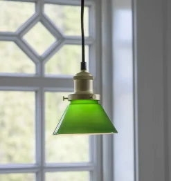 AUGUST Lampskärm 15cm Grön