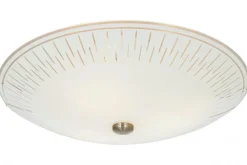 AVENY Plafond 50cm Vit/Stål