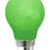 B22 Dekoration Party Klot 0.9W 6lm Grön LED-Lampa