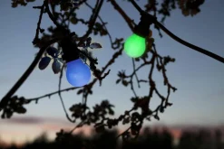 B22 Klot Party 0.9W Blå LED-Lampa