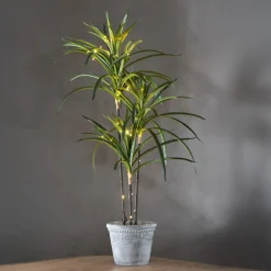 BALI Dekorationsträd 90x55cm 50LED Batteri