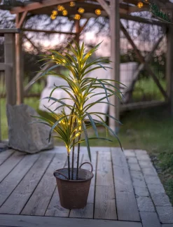 BALI Dekorationsträd 90x55cm 50LED Batteri