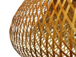 Bamo Taklampskärm 80cm Natur