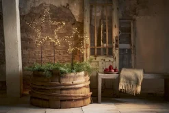 BARLUMI Utomhusdekoration 100L 80cm Svart