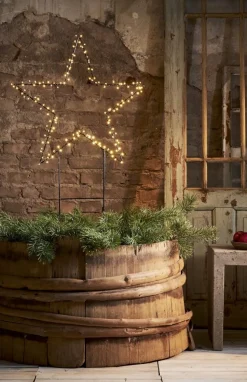 BARLUMI Utomhusdekoration 150L 1,15m Svart